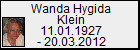 Wanda Hygida Klein