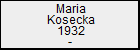 Maria Kosecka