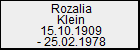 Rozalia Klein
