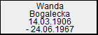 Wanda Bogalecka