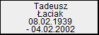 Tadeusz aciak
