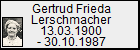 Gertrud Frieda Lerschmacher