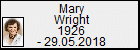 Mary Wright