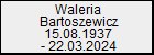 Waleria Bartoszewicz