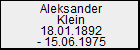 Aleksander Klein