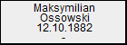 Maksymilian Ossowski