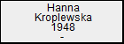 Hanna Kroplewska