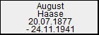 August Haase