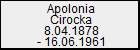 Apolonia Cirocka