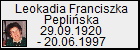 Leokadia Franciszka Pepliska