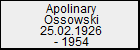 Apolinary Ossowski