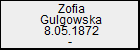 Zofia Gulgowska