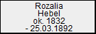 Rozalia Hebel