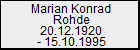 Marian Konrad Rohde