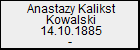 Anastazy Kalikst Kowalski