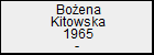 Bożena Kitowska