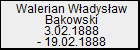 Walerian Wadysaw Bkowski