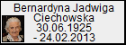 Bernardyna Jadwiga Ciechowska