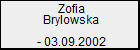 Zofia Brylowska