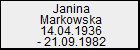 Janina Markowska