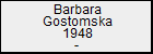 Barbara Gostomska