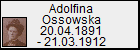 Adolfina Ossowska