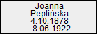 Joanna Peplińska