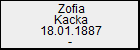 Zofia Kacka