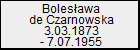 Bolesława de Czarnowska