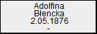 Adolfina Błencka